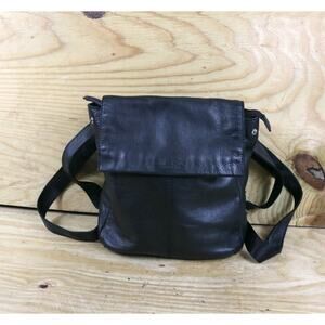 American Leather Co Backpack Black Leather Liberty Bag